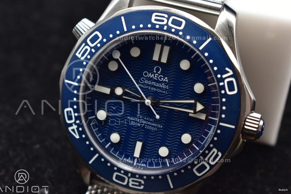 Bracelet Best anniversary VSF 42mm 300M James Bond 60th Mesh Edition A8806 on Seamaster 0102